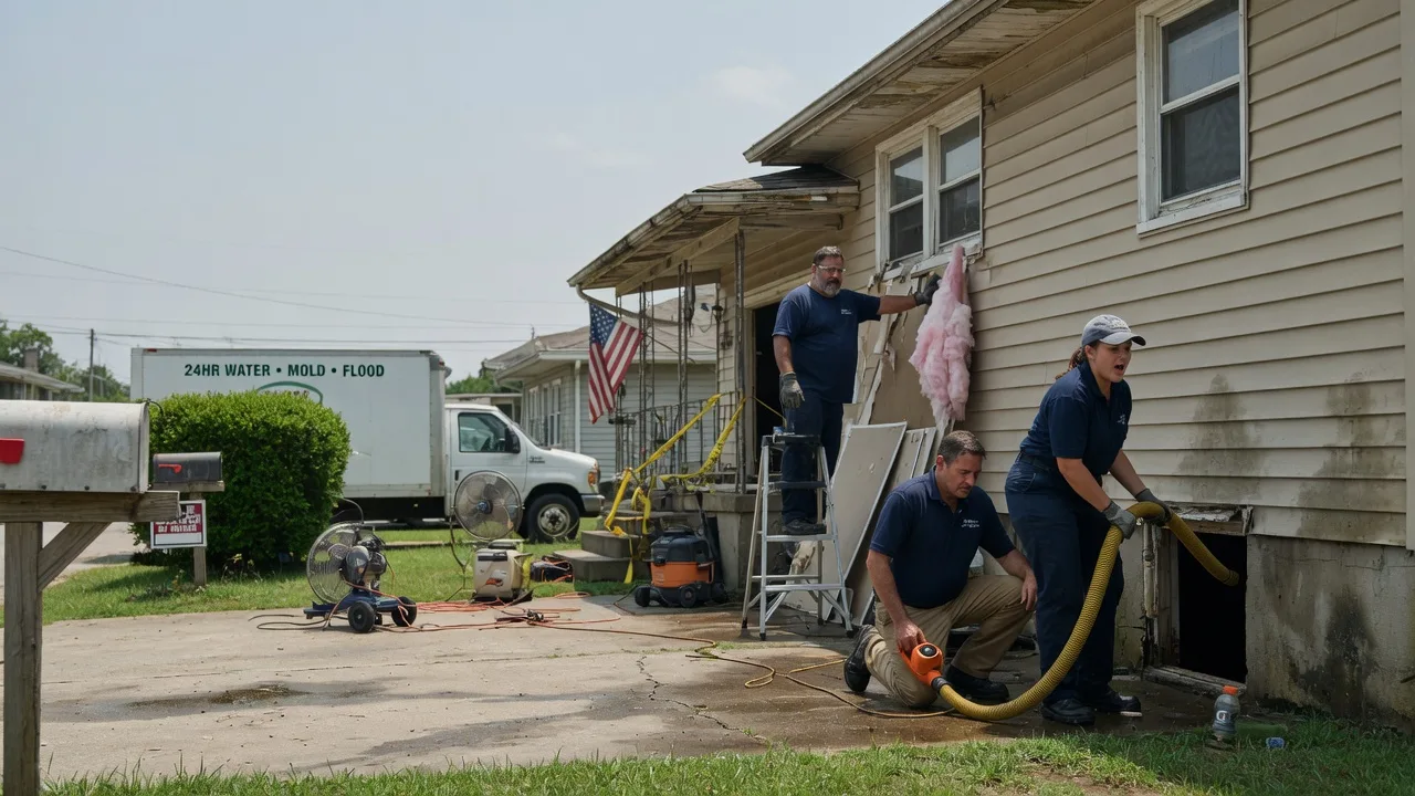 Water Damage Repair in Verona, ND near me